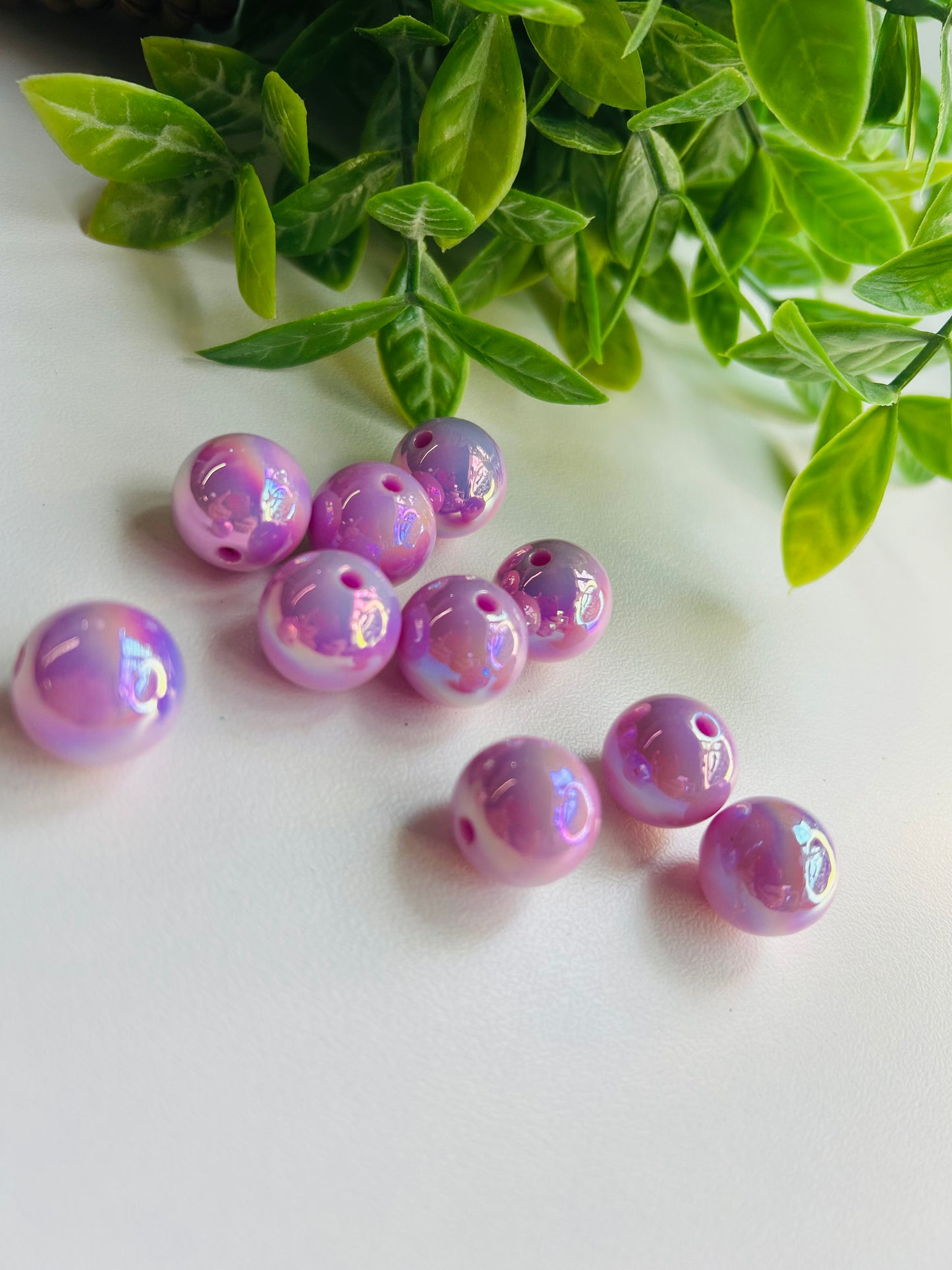 Acrilic beads - 10x$2.75 (15mm)